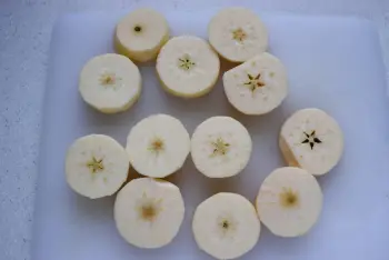 Manzanas de croissant