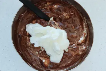 Tarta de crema de chocolate y castañas : Etapa 7