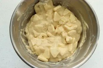 Tarta magdalena de manzana : Etapa 7