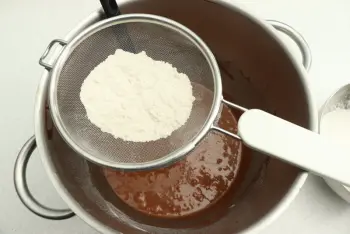 Fondant de chocolate : Etapa 5