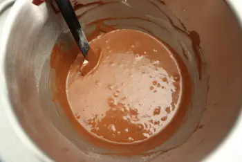 Fondant de chocolate : Etapa 6
