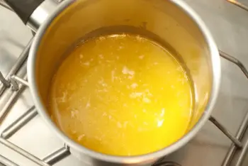 Pasteles suaves de manzana y almendra : Etapa 1