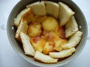 Charlotte de brioches con manzanas : Foto de la etapa11