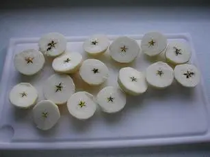Galette des rois con manzanas caramelizadas