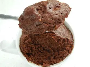 Mug-cake (bizcocho en taza) de chocolate : Foto de la etapa9