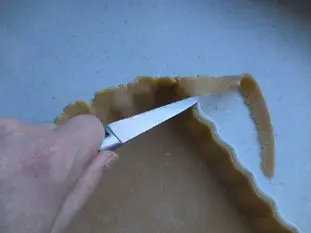 Flan de pasta de pistacho