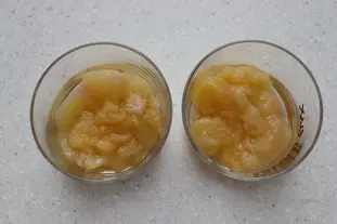 Copa helada de melocotones y grosella negra : Foto de la etapa2