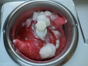 Sorbete de fresa : Foto de la etapa7