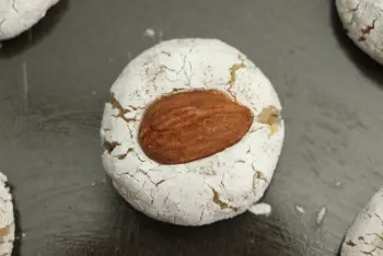 Amaretti de almendra y limón : Etapa 11