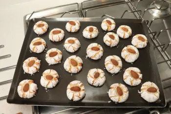 Amaretti de almendra y limón : Etapa 13