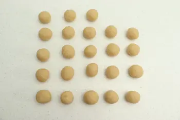 Amaretti de almendra y limón : Etapa 5