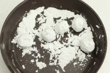 Amaretti de almendra y limón : Etapa 8