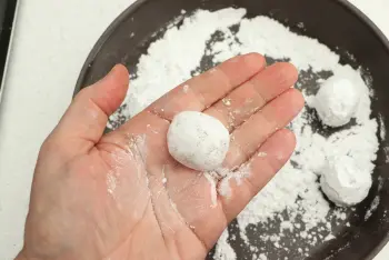 Amaretti de almendra y limón : Etapa 9