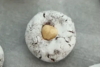 Amaretti de avellana y cacao : Etapa 11