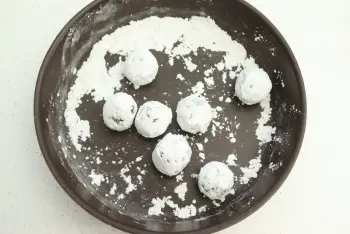 Amaretti de avellana y cacao : Etapa 8