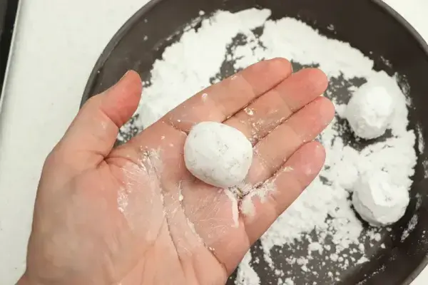 Amaretti de avellana y cacao