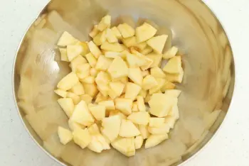 Magdalenas de manzana para Sasha : Etapa 2