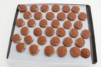 Galletas de mantequilla de chocolate fundente : Etapa 11