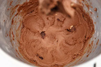 Galletas de mantequilla de chocolate fundente : Etapa 2