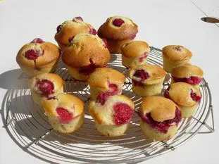 Muffins de frambuesa