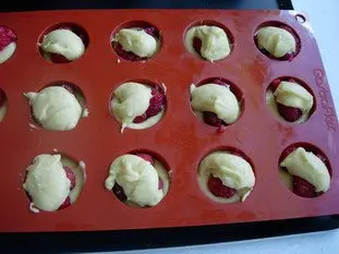 Muffins de frambuesa : Foto de la etapa5