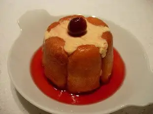 Pequenas charlottes con cerezas griottines : Foto de la etapa13
