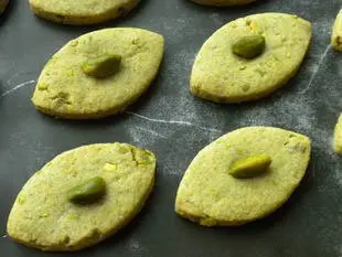 Galletas de pistacho