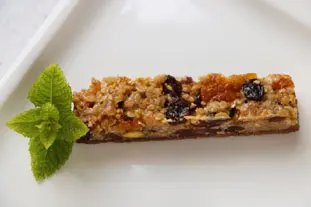 Barritas de chocolate con cereales