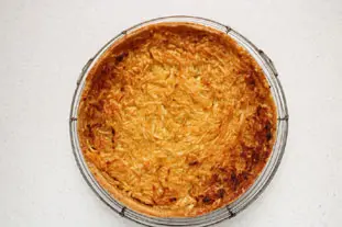 Tarta de limon y manzanas ralladas