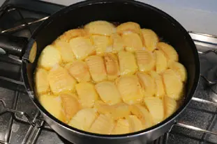 Tarta diplomática y manzanas Tatin : Foto de la etapa5