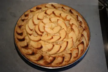 Tarta de manzana y almendras : etape 25