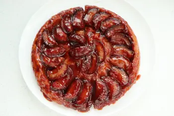 Tarta boulangère tatin con nectarinas de vid : Foto de la etapa26