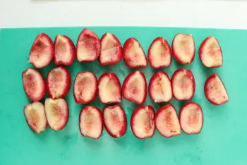 Tarta boulangère tatin con nectarinas de vid : etape 25