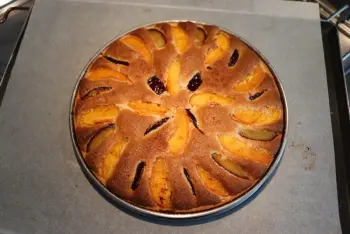 Tarta de finales de verano con ciruelas y albaricoques : Foto de la etapa26