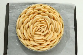 Tarta de manzana y crema de almendras : Etapa 4