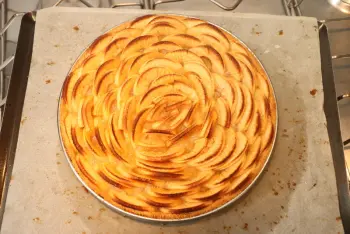 Tarta de manzana y crema de almendras : Etapa 5