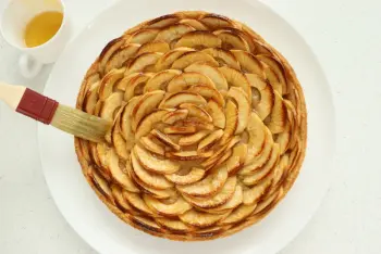 Tarta de manzana y crema de almendras : Etapa 6