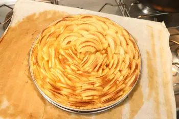 Tarta de manzana quebrada : Etapa 5