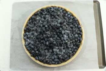 Tarta de arándanos : Etapa 6