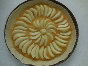 Tarta de manzana y pera