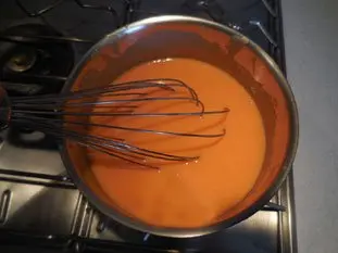 Tarta bicolor de chocolate y naranja : Foto de la etapa7