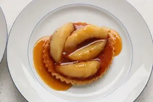 Tartaletas finas de melocotón caramelizado : Foto de la etapa9