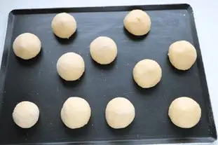 Pastelitos de brioche con manzana y grosella negra : etape 25