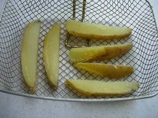 Patatas fritas al cuchillo : Foto de la etapa3
