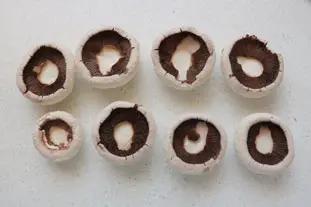 Champiñones gratinados : Foto de la etapa2