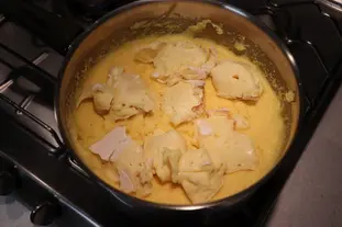 Polenta al queso Mont d'Or