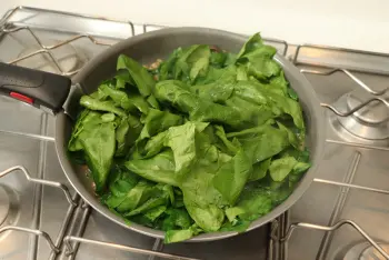 Puré de coliflor con salmón y espinacas : Etapa 10