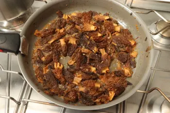 Polenta «al estilo de Morteau» : Etapa 12