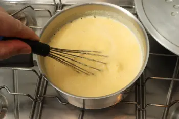 Polenta «al estilo de Morteau» : Etapa 18