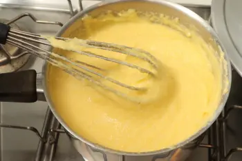 Polenta «al estilo de Morteau» : Etapa 20